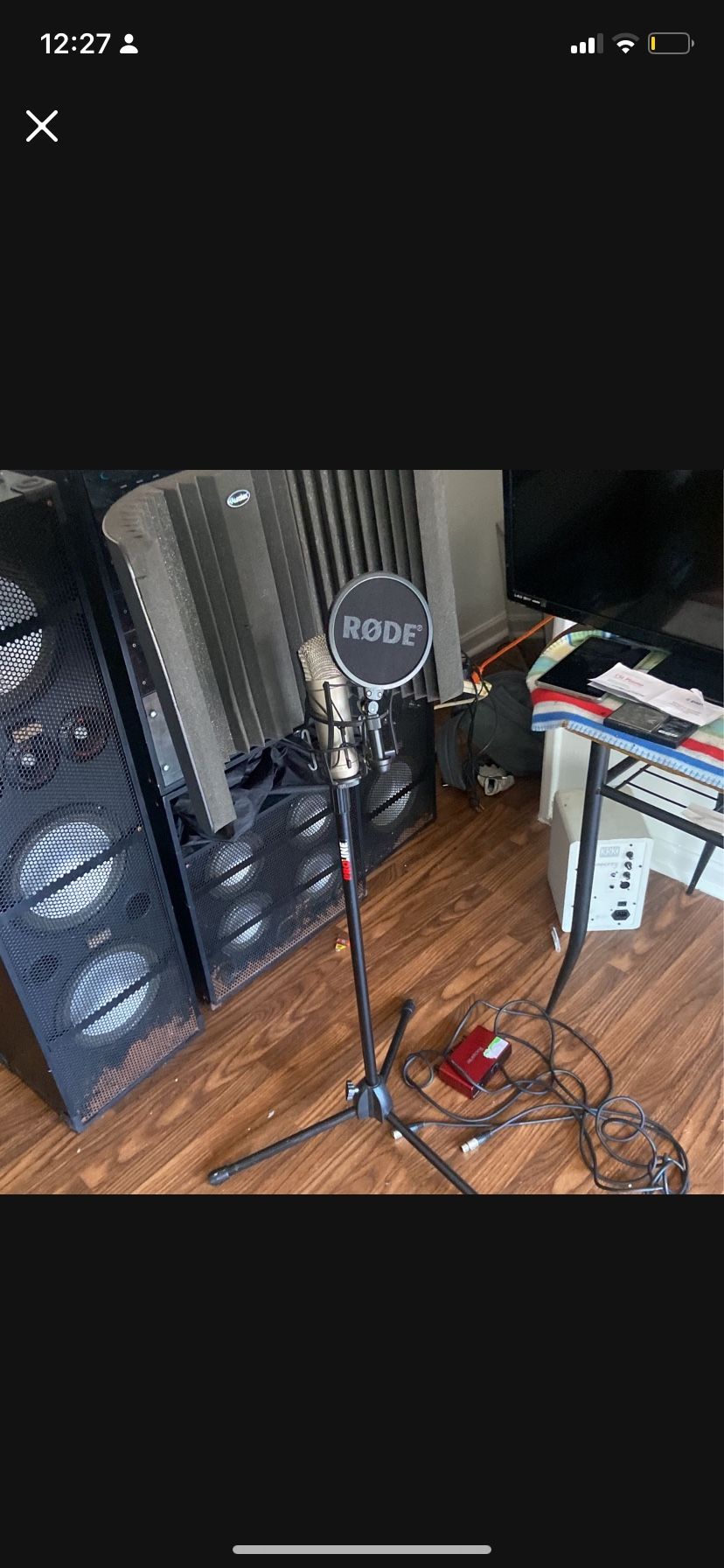Rhode Mic With Interface