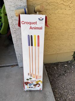 Kids Croquet Set
