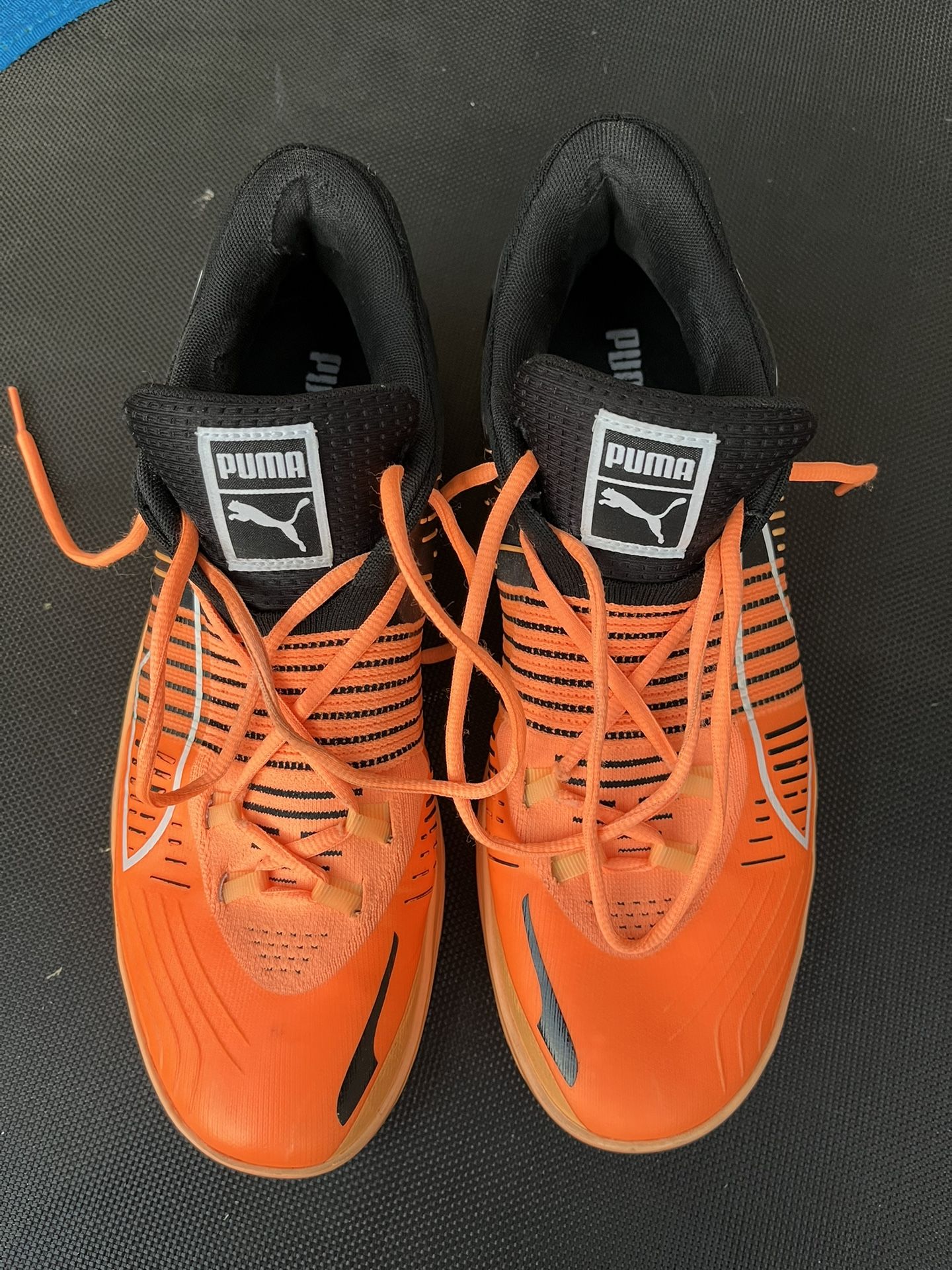 Puma Hoop Shoes Sz 12. Used But Still In Good Condition