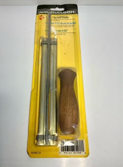 McGulloch Assembled File Guide, 5/32" Rare - Open Box