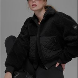 Alo Sherpa Edge Bomber Jacket 