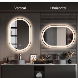 Oval Led Mirror