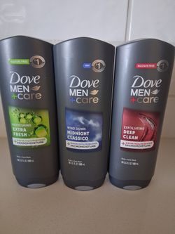 Dove men body wash