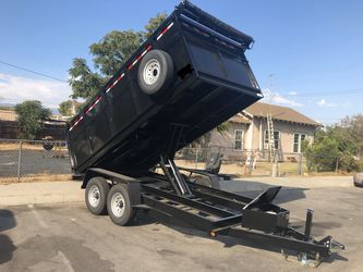 8-1/2x14x4 Heavy Duty Dump Trailer