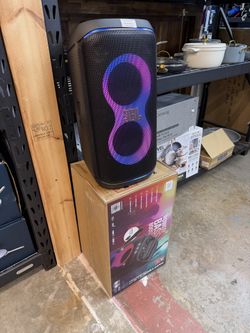 JBL PartyBox 120 Portable Party Speaker with Wireless Microphone