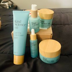 Kind science hydration cleanser, facial kit.