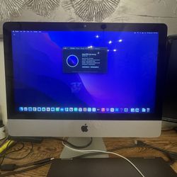 iMac With OS Monterey