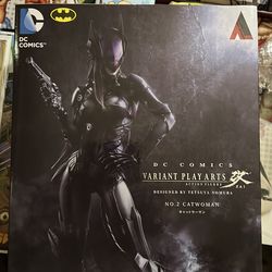 DC Comics Variant Play Arts Kai NO. 2 Catwoman Figure