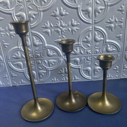 Brass Candle Holders 
