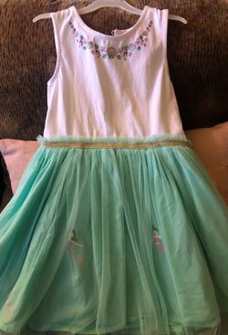 Mermaid dress with crown size 7/8