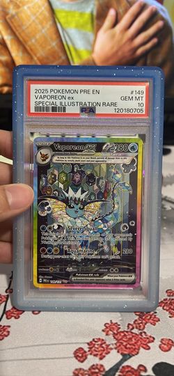 VAPOREON EX #149 PSA 10