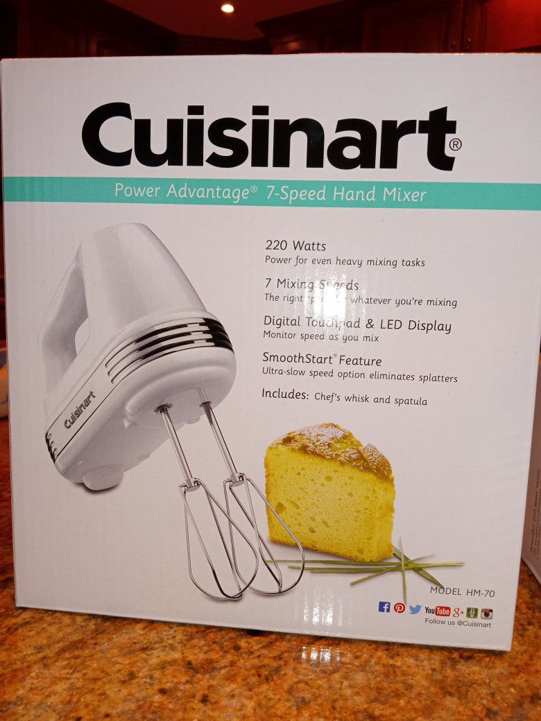 Cuisinart Power Advantage 7-speed Hand Mixer
