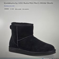 Koolabura by UGG BURA mini men's winter boots Size 9