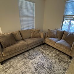 Couch And Love Seat 