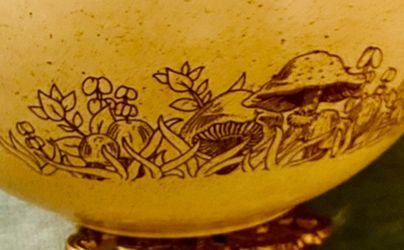 Vantage Ceramic Mushroom Casserole Dishes 