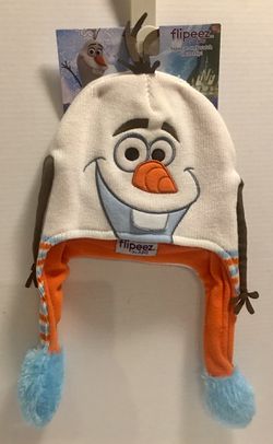 Frozen Olaf Flipeez Disney Beanie $8
