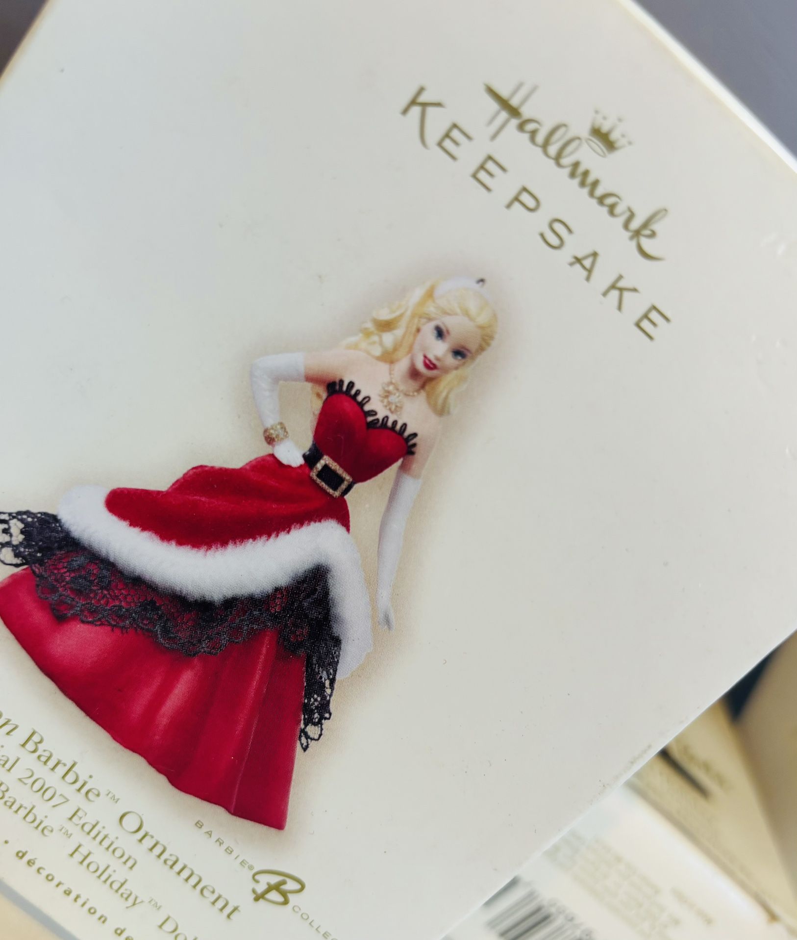 Barbie Dolls Hallmark collectors ornaments