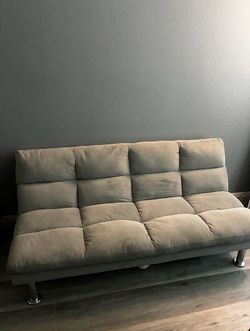 Futon, couch and bed
