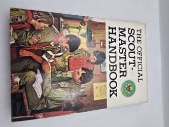 Vintage 1981 Paperback The Official Scout Master Handbook Boy Scouts Of America