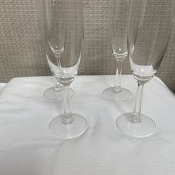 Champagne Flutes Set Of 4