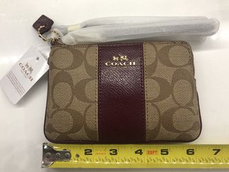 Authentic Coach Mini Clutch Wristlette Wallet