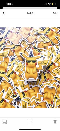 Pikachu Sticker