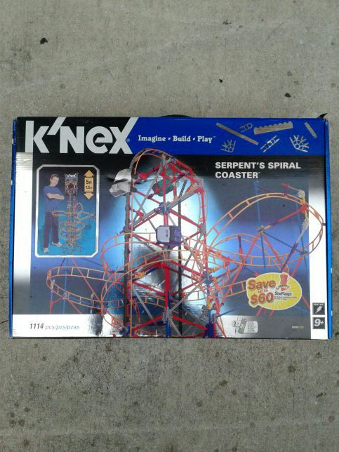 K'Nex Serpent's Spiral Coaster