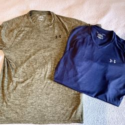 2 Med Under Armour shirts