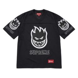 Supreme Spitfire Football Jersey Black 
