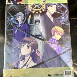 11” By 14” Fruits Basket Poster Set, NEW, 2 Different Designs