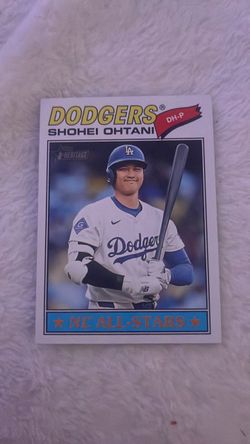 Shohei Ohtani Topps Heritage NL All-Stars Card