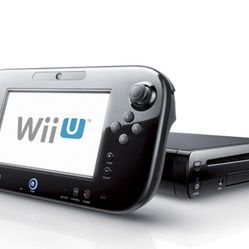 U Nintendo Wii U 32GB Black System Player Pak