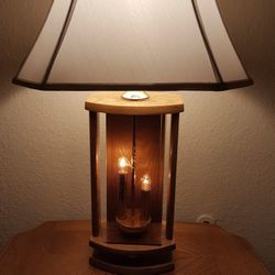 Table Lamp And Table