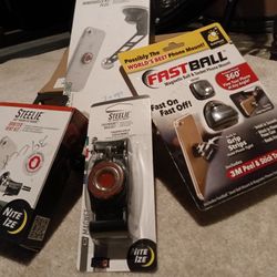 Brand New STEELIE Magnetic Mounts / FASTBALL