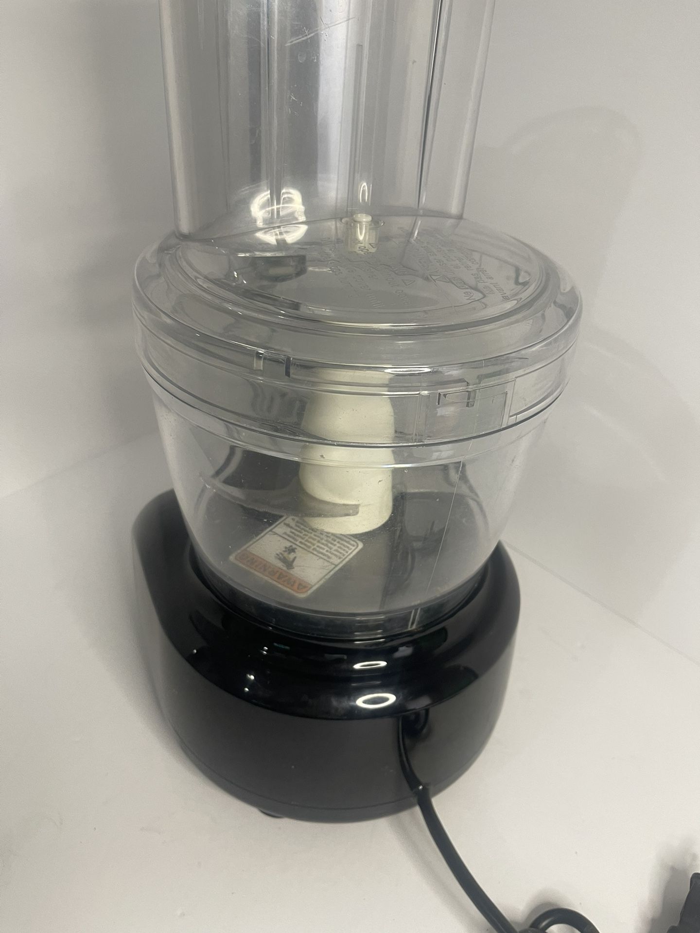 Kitchenaid 12 Cup Food Processor Black KFPW760 TESTED Blade Included