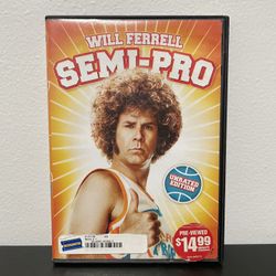 Semi Pro DVD Unrated Will Ferrell Woody Harrelson NBA ABA Basketball Movie 2008