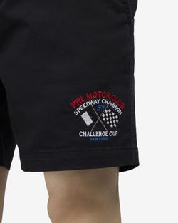Polo Ralph Lauren 6-Inch Polo Prepster Embroidered Shorts Black Motor Club
