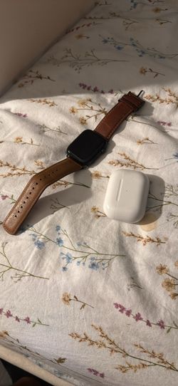 Apple Watch and air pods