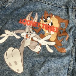 Loonie Tunes Members Only Jean Jacket