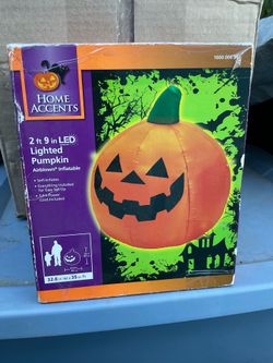 NEW Halloween 2.5FT Pumpkin Airblown Inflatable