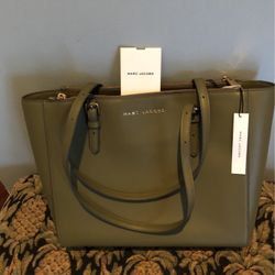 Leather Tote New W/tag