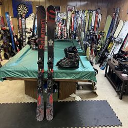 Salomon Ski Package With Boots And Bindings 