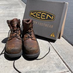 Keen Steel Toe Boots 10.5