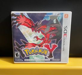Complete Pokemon Y for Nintendo 3DS or XL “New” 2DS video game console handheld system Pikachu