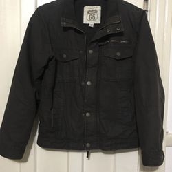 Vintage Route 66 Button/zippered Closure MENS Jacket Size S