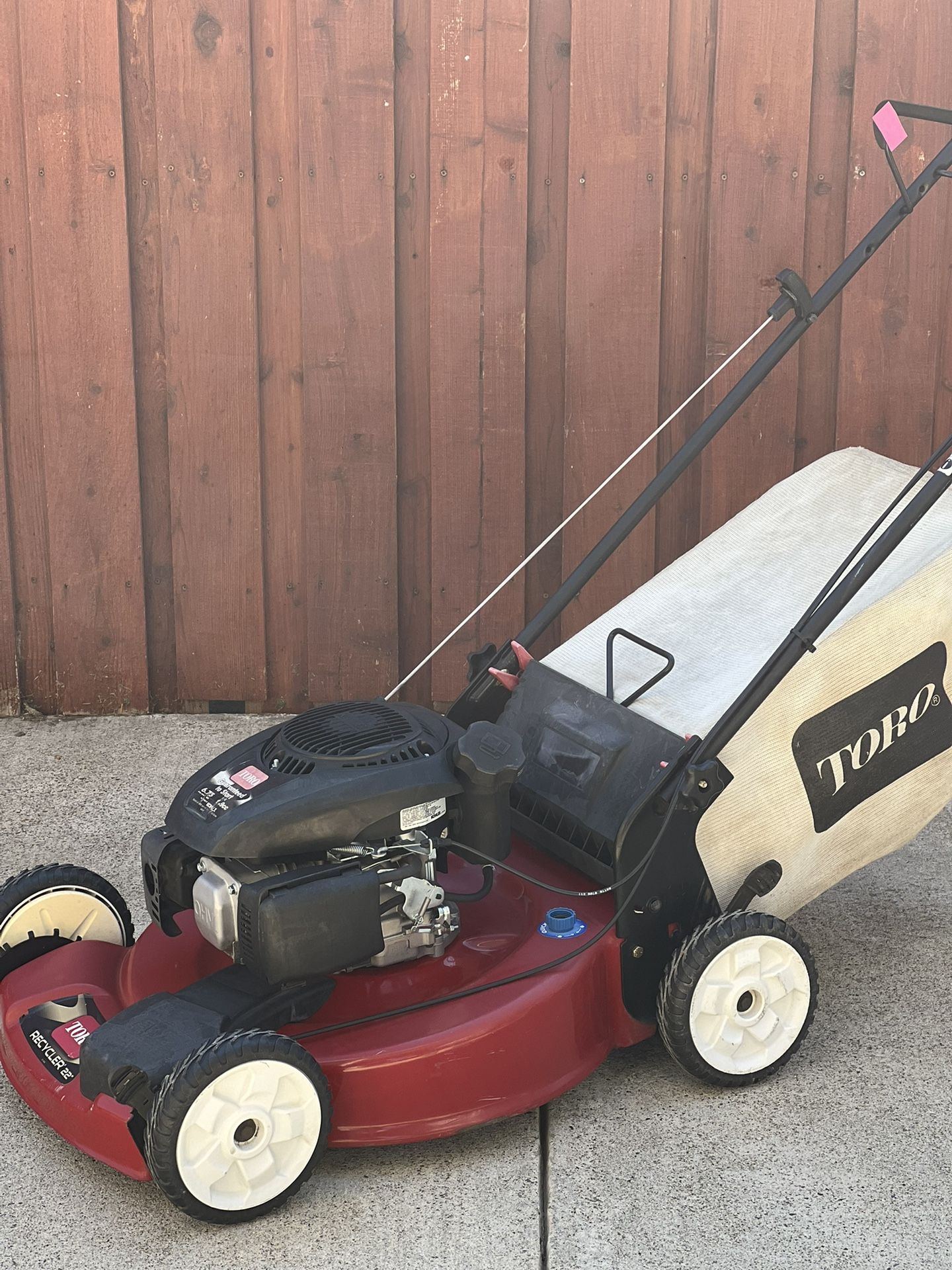 Toro 6.75 149cc Self Propelled Lawn Mower 