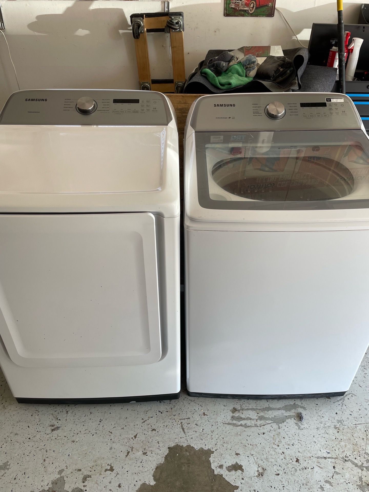 Samsung washer and dryer