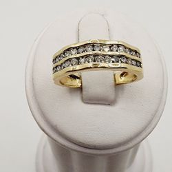 14k Gold Diamond Ring