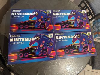 Region Free Japanese Nintendo 64s *READ DESCRIPTION*