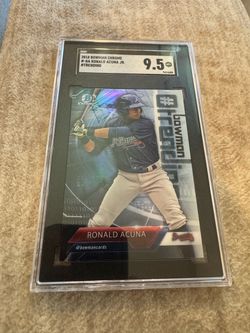 2018 bowman chrome #-RA RONALD ACUNA TRENDING